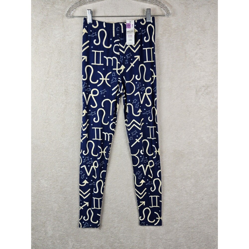 Agnes & Dora Women's Astrology Zodiac Signs Leggings Size S/M 4-12